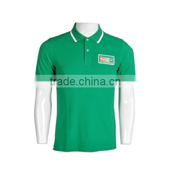 BSCI/ISO9001 Wholesale Custom Embroidery New Design High Quality Polo Shirt 100% Cotton Mens photo-3