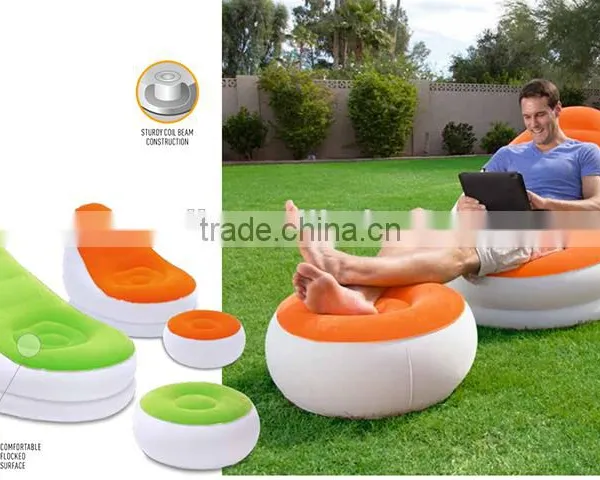 Bestway Flocking Sofa Combination Footstool photo-4