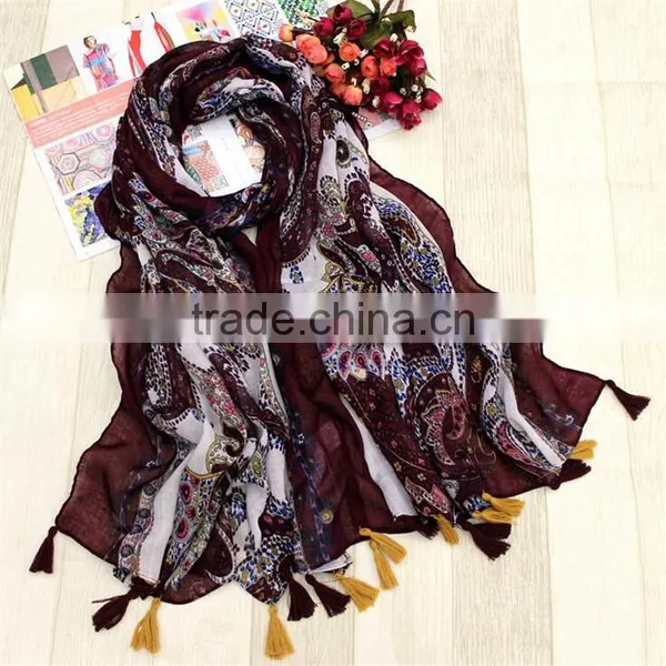 Free Shipping Ladies Hijab Pashmina Scarf photo-4