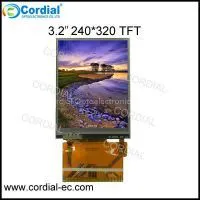 3.2 Inch 240x320 TFT LCD MODULE With Resistive Touchscreen CT032PHJ09