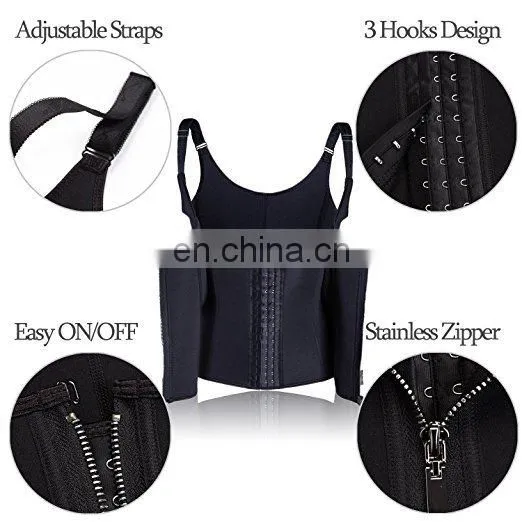 Women's Waist Trainer Adjustable Shapewear Straps Body Slimmer photo-5