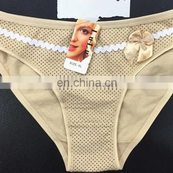 Wholesale Sexy Bikini Underwear Cotton Panties Briefs Mature Women Bikini photo-2