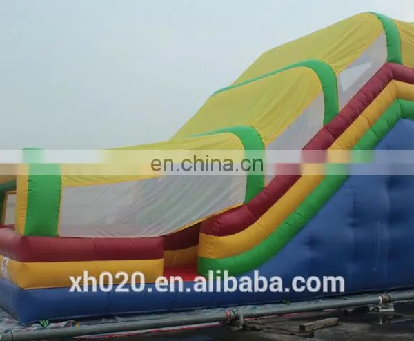 Commerical Steep Giant Outdoor Inflatable Slide With Sunshade photo-6