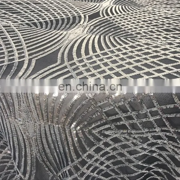 TC229A 80x80 Square Polyester Sequin Tablecloth Factory photo-6