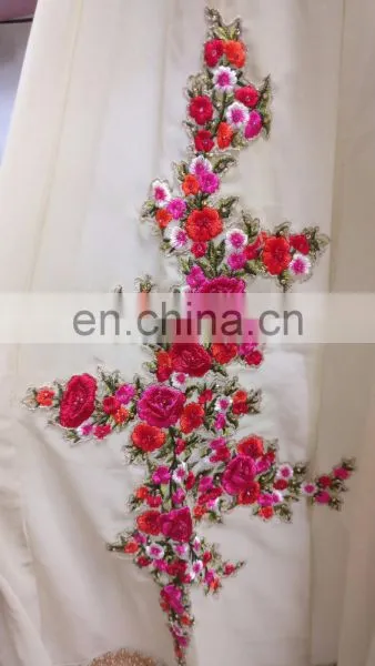 2017 Floral Embroidery Style Party Wear Anarkali Suits / Womens Occasion Wear Anarkali Suits 2017 (anarkali Dresses) photo-3
