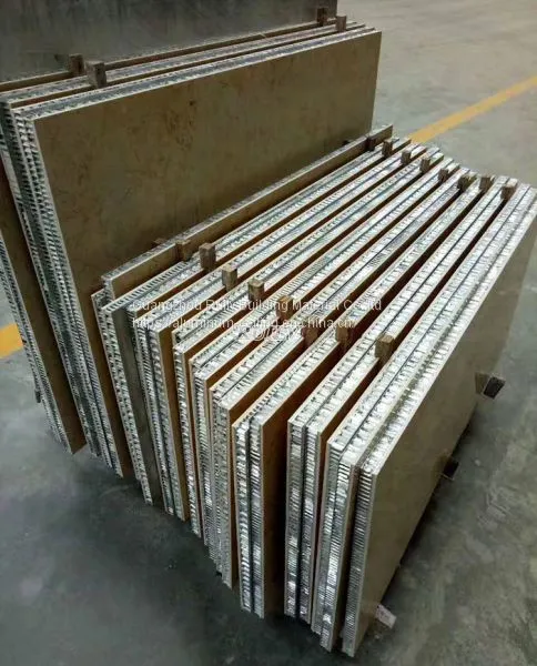 Stone Grain Aluminum Honeycomb Panel/ Aluminum Honeycomb Board for Wall/ Aluminum Honeycomb Panel for Ceiling photo-5