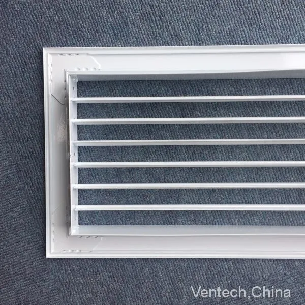 Aluminum Single Deflection Grille Vent Covers Hvac System photo-5