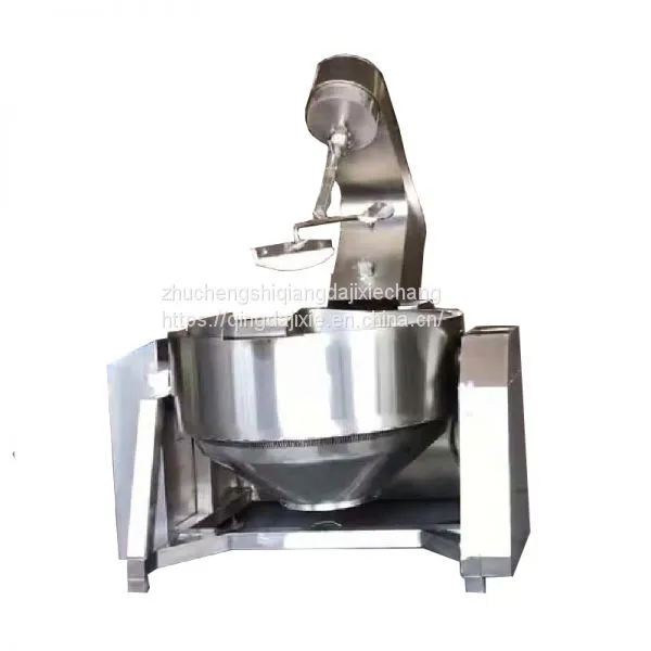Milk Pot Stainless Steel Sandwich Pot Gas Heated Double-layer Tilting Sandwich Pot
