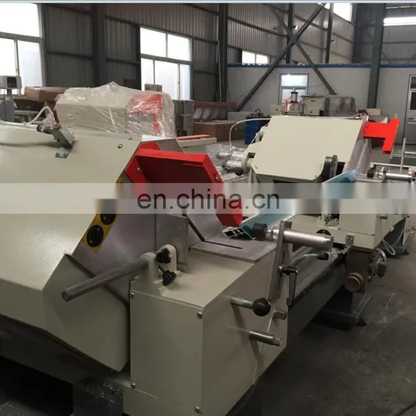 Double Mitre Saws for PVC Profile Windows and Doors Making Machine photo-5