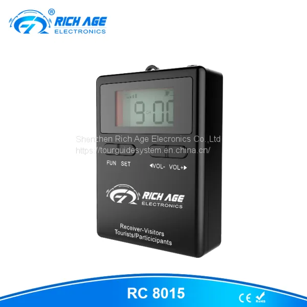 RC 8015 Hajj Wireless Tour Gudie System With Lanyard and Microphone & Earophone photo-2