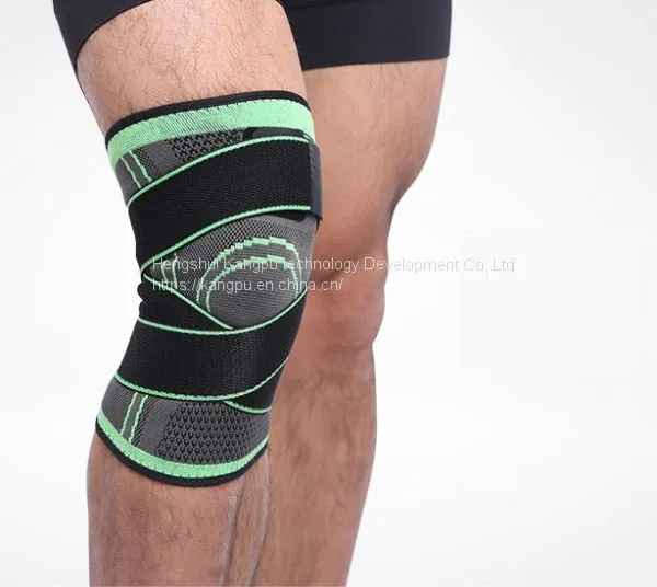 2020 New Design Wholesale Power Patella Strap Brace Joint Support Knee Pads photo-3