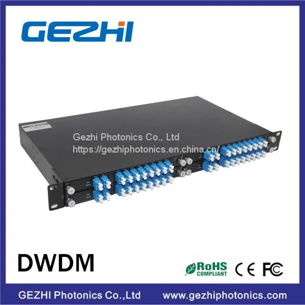 4-слотный стойковый модуль 100 ГГц 8-канальный DWDM