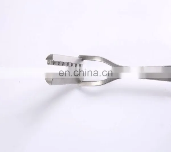 Reusable Laparoscopy 8 Teeth Purse Stitching Forceps photo-2