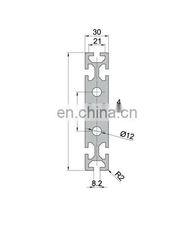 SHENGXIN T Slot 30150W Industrial Aluminium Extrusion Profiles photo-2