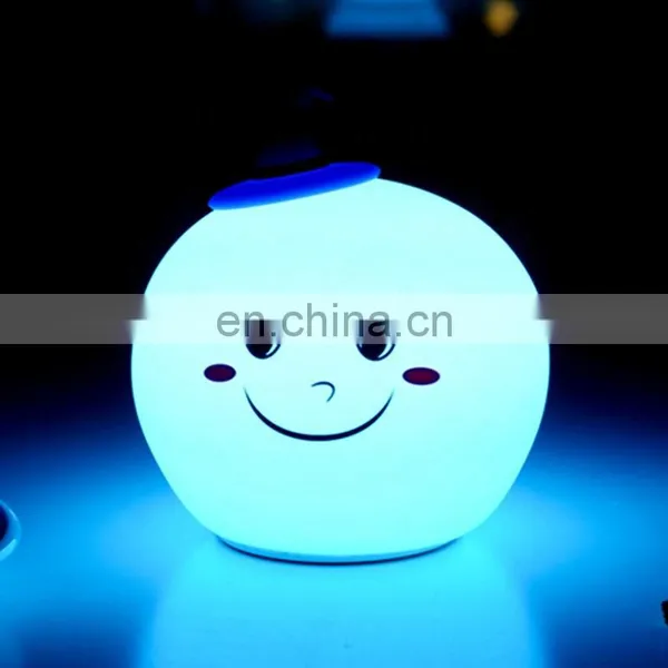 Baby Night Lights Led Lamp Style Halloween Soft Silicone Night Light photo-4
