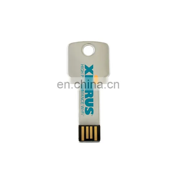 Low Price Custom Promotion Metal USB Stick USB 2.0 Popular Pen Drive Key Shaped USB Flash Drive photo-4