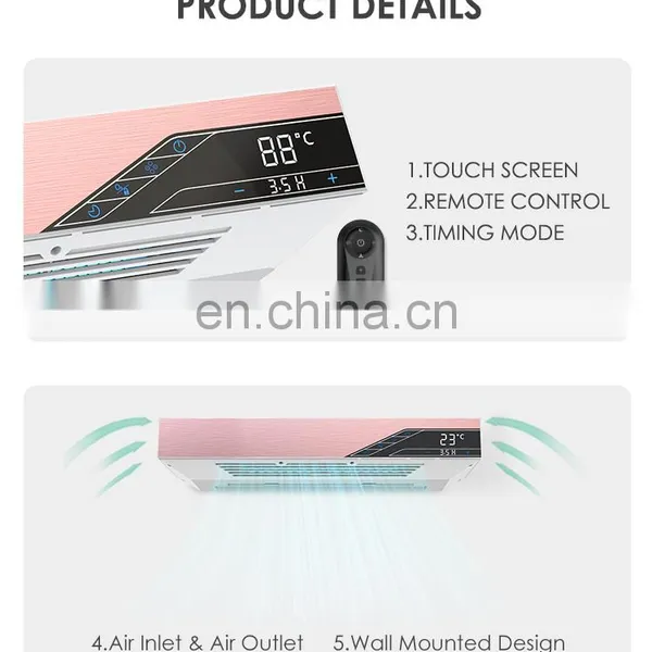 Wall-Mounted Hepa-13 Air Purifier and Disinfection Refresh-en Air Machine photo-4
