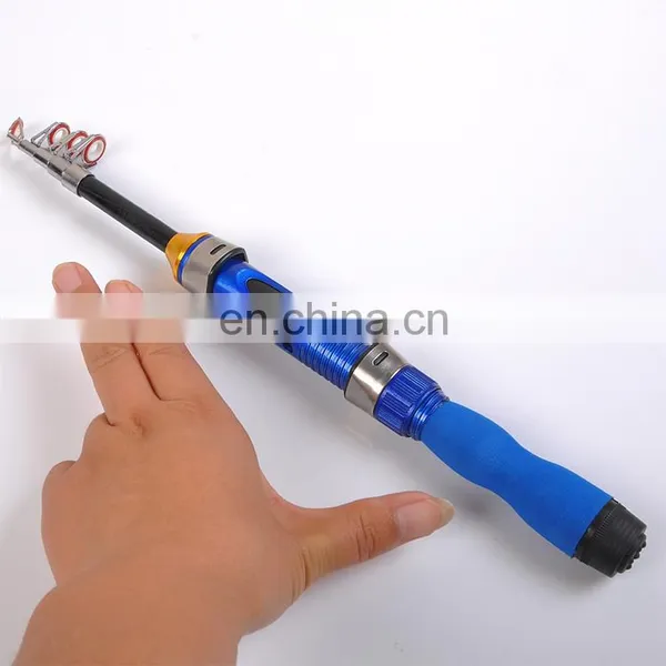 Hot Sale High Quality Ice Fishing Rod 1-2.3m Mini Telescopic Rod Fiber Glass Fishing/ Fishing Rod photo-5