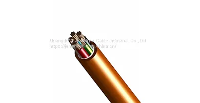 6mm Orange Circular Cable 4 Core+ Earth 0.6-1kv photo-3