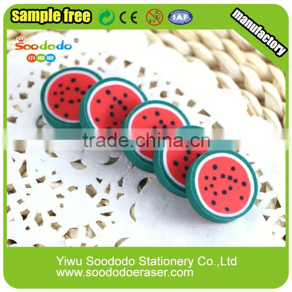 Watermelon Cute Eraser Gift Extruded Promotion Stationery photo-2