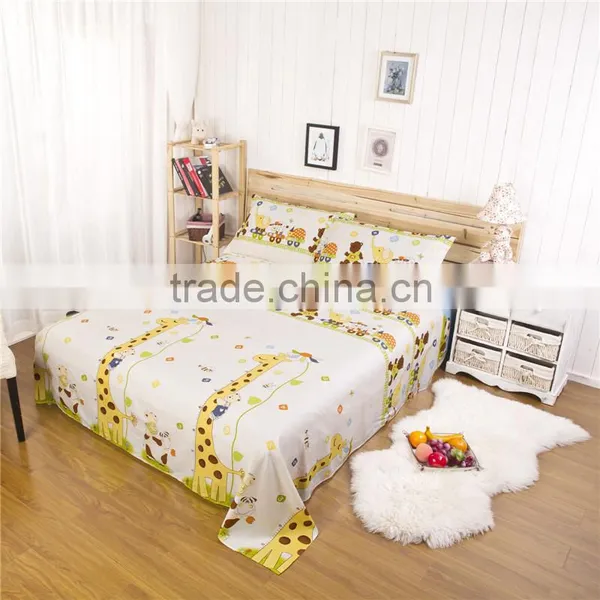 Professional Manufacture Cotton Deer Design Cute Quilt Duvet Covers Set Bed Linen Sets photo-4