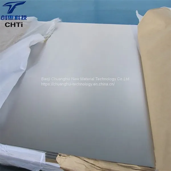 Spot Supply of Chuanghui TC4 Titanium Alloy Sheet, Aerospace Machinery Parts, Precision Machinery Manufacturing