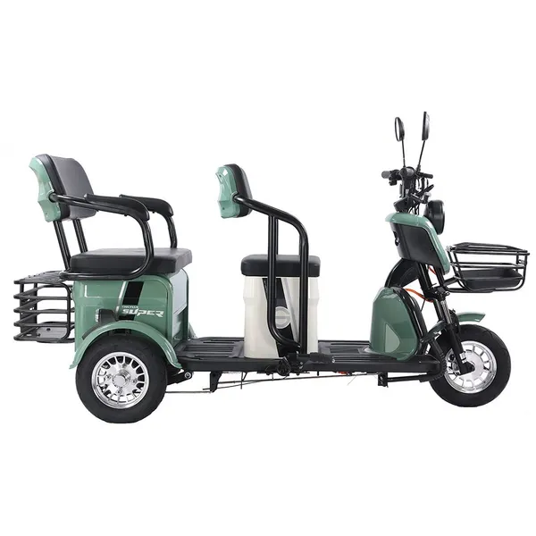 EEC Trike 3 Wheel Electric Tricycle 500W 1000W Tricycle for Passenger photo-3
