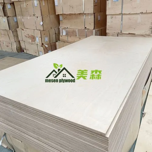 Birch Plywood 3-25mm Poplar/Eucalyptus Core Plywood UV Coading Plywood for Furniture/Construction photo-5