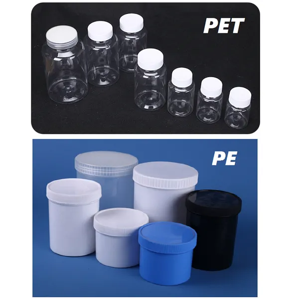 Plastic Bottle Series PET Transparent Bottle, White Bottle, Brown Bottle PET Food Cans, Tea Cans photo-3