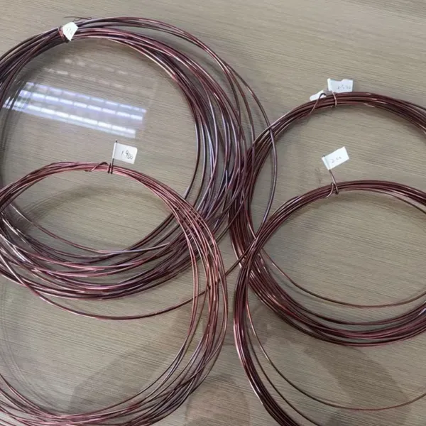 Approved CCA Wire, ECCA Pure Copper Clad Aluminum Enameled Winding Wire 28awg 1.5mm Wire Electronic Cable