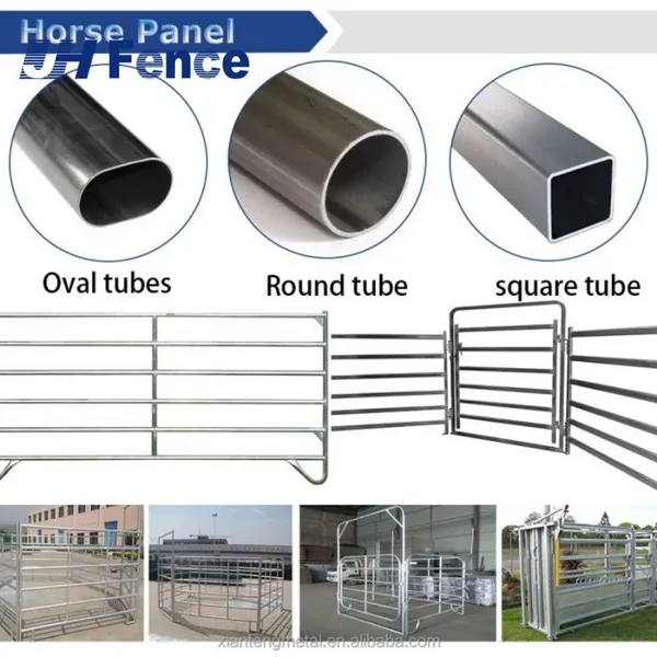 Portable Galvanized Steel Livestock Cattle Panels Durable Quality Farm Fence for Horses Easy-to-Assemble Corral Panel for Horse photo-5