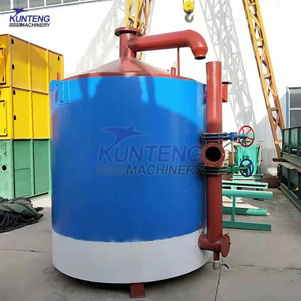 Smoke Free Coconut Shell Charcoal Carbonization Furnace Making Machine Stove EPC photo-2