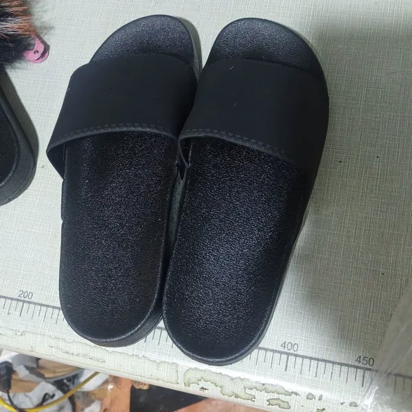 Faux Fox Fur Slide Slippers photo-2