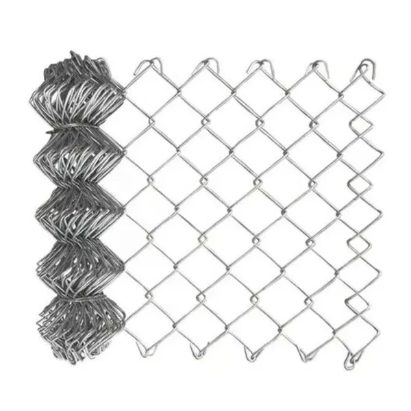 Factory Supply Galvanized Wire Mesh 50x50mm Diamond Chain Link 6 Foot Green Fencing for Sheep photo-2