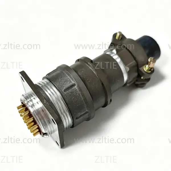 2PM-27 Series 19Pin Male Panel Socket with Gold Plated Pin – 2РМДТ27Б19Ш5А1В 2PM27J19Z1