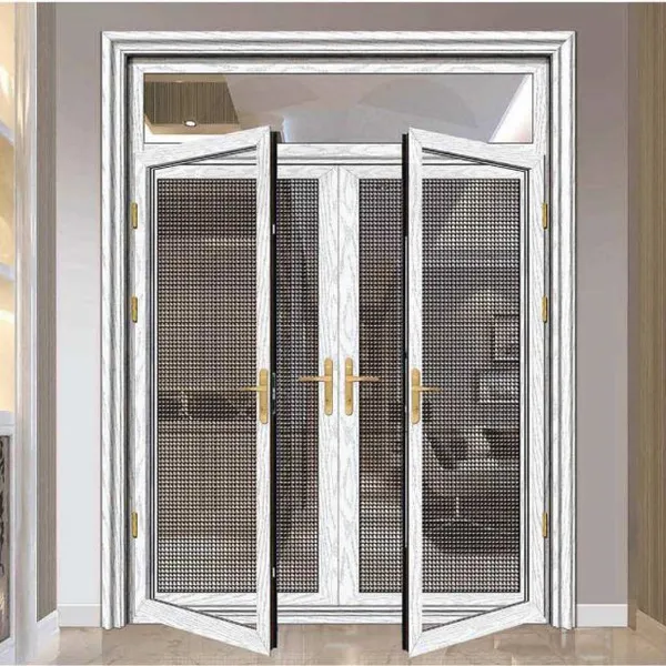 SUNFREE 135 Series Heavy Thermal Break Aluminum Casement Swing Door, Large View Villa Balcony Glass Door