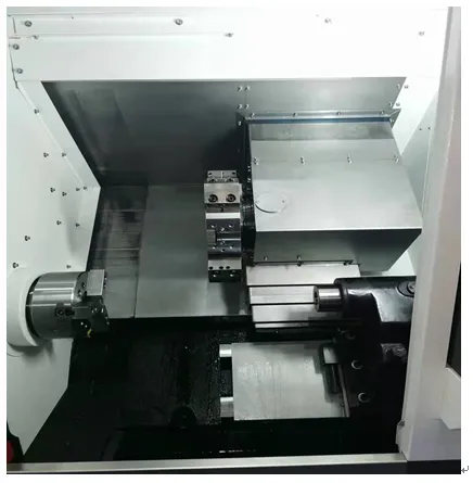Horizontal Turret CNC Lathe Turn-mill Combination Horizontal Lathe From China photo-3