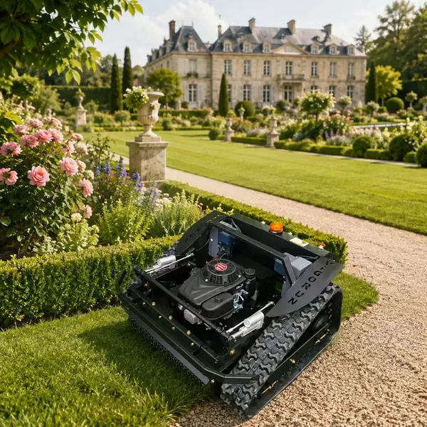 Vigorun Tech VTLM600 Radio Controlled Lawn Mower Self Charging 10-100mm Adjustable Height