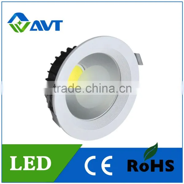 High Quality 70-90lm/w Epistar Chip Led Downlight COB 10W 20W 30W Round Square Down Ceiling Light LED 10W photo-2