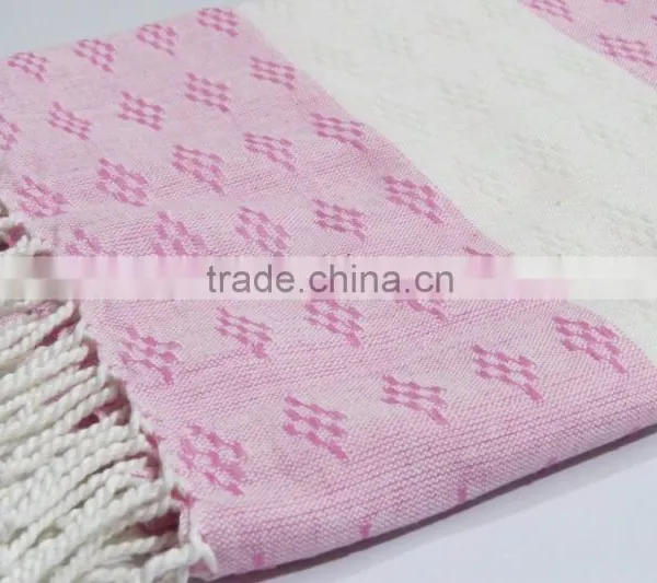 Organic Cotton Fouta Bath and Beach Towel Tunisian Sauna Towels Wholesale photo-2