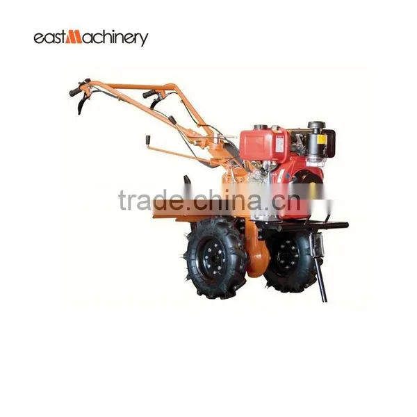 Diesel Engine Recoil Start Rotary Hand Tiller Mini Tractor Cultivator in Vietnam photo-2
