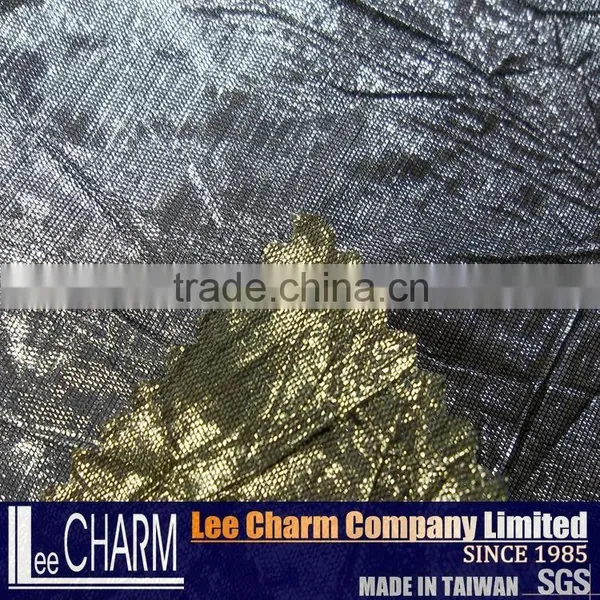 Double-faced Color Crushed Metallic Fabric photo-5