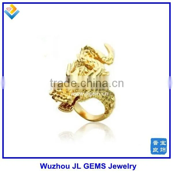 Горячая продажа золотого кольца Golden Dragon
