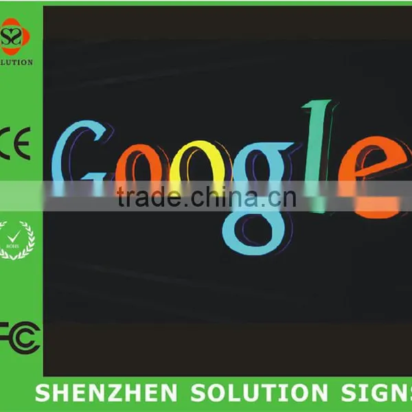Custom Indoor Waterproof Led Edge Lit Sign Base photo-6