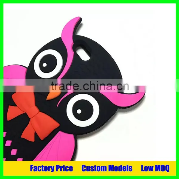 Owl Custom Logo and Brand Phone Case Silicone Phone Cover for Iphone 6s Plus photo-4