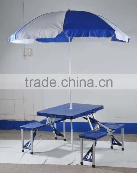 Portable Plastic Folding Picnic Table and Chairs photo-5
