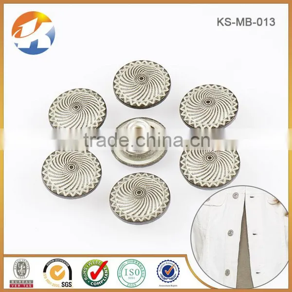 High Quality Custom Metal Buttons For Jeans Quality Choice photo-5