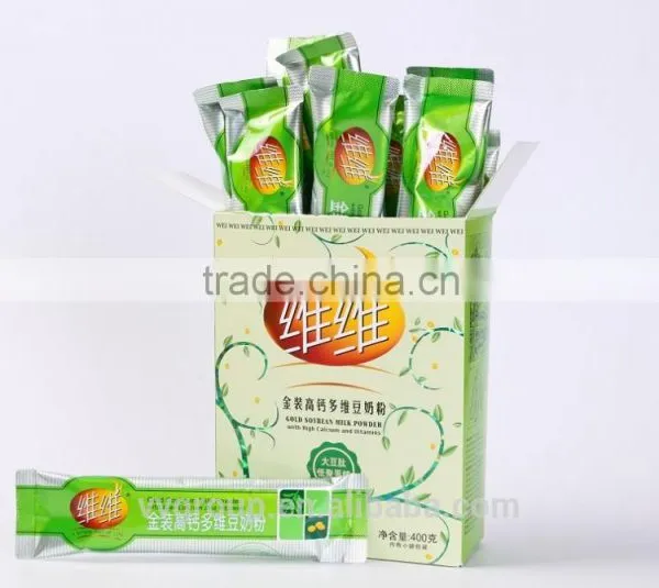 Natural Nutritious Healthy Organic Breakfast Instant Gold Soybean Milk Powder With High Calcium