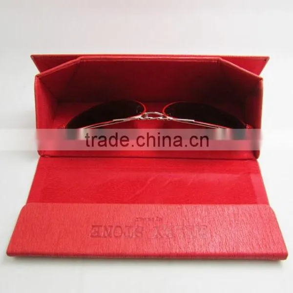 PU Glasses Box Custom Logo Portable Sunglasses Case Quality Choice photo-2