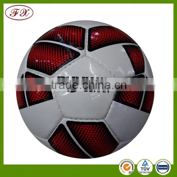 Soccer Ball/football Size 5# Brand Logo Custom Print Hand Sewn PU/PVC photo-3